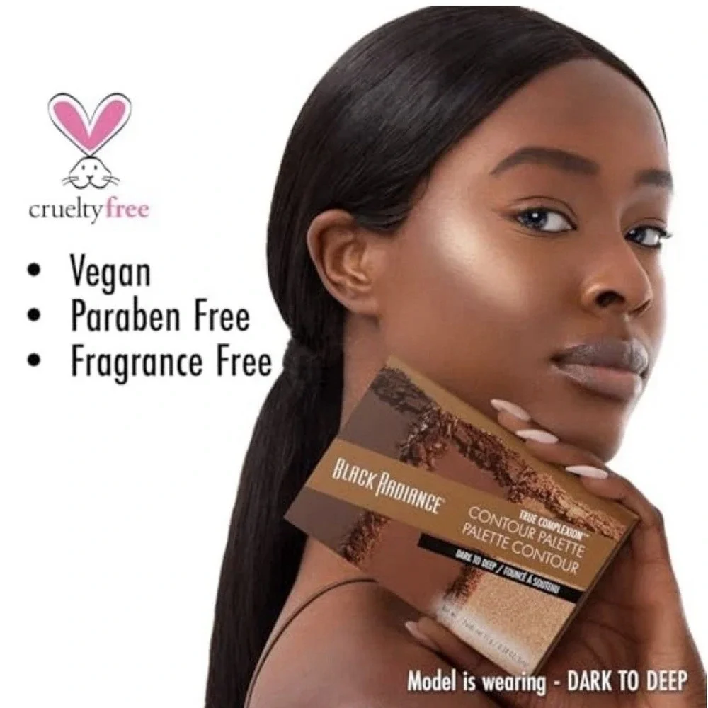 Black Radiance True Complexion Contour Palette Medium to Dark 0.38 Ounce‎